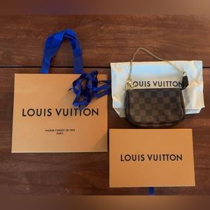 Authentic Louis Vuitton Mini Pochette